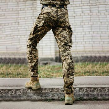 Военные штаны ВСУ Пиксель, размер 58. армейские мужские качественные тактические штаны Rip-stop.