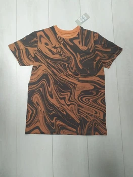 Футболка терракотово-серая Primark 134см (400092039)