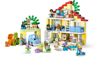Zestaw klocków LEGO DUPLO Dom rodzinny 3 w 1 218 elementów (10994)