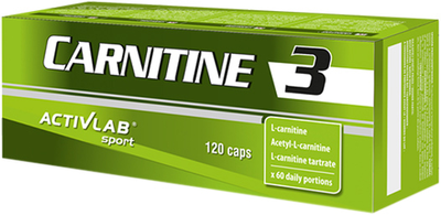 Karnityna ActivLab Carnitine 3 120 kapsułek (5907368806365)