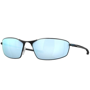 Тактичні окуляри Oakley Whisker Satin Black Prizm Deep Water Polarized (0OO4141 41411160)