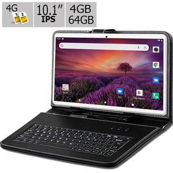 Планшет - телефон Adronix S 464 LTE Gold IPS 10.1'' 4GB/64GB + Чехол-клавиатура!