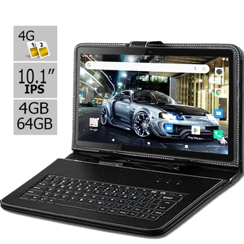 Планшет - телефон Hoozo S 464 LTE Black 4GB/64GB IPS 10.1'' + Чохол-клавіатура