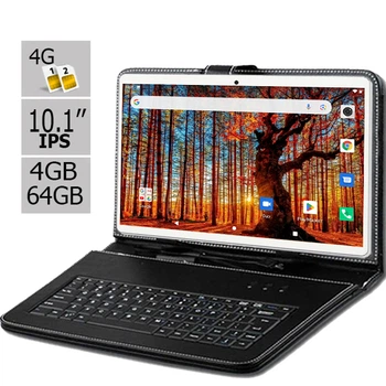 Планшет - телефон Hoozo S 464 LTE Silver 4GB/64GB IPS 10.1'' + Чехол-клавиатура