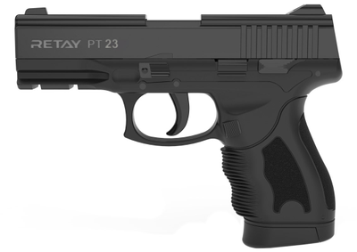 Пистолет Retay PT23 стартовый 9 мм, Black-Черный