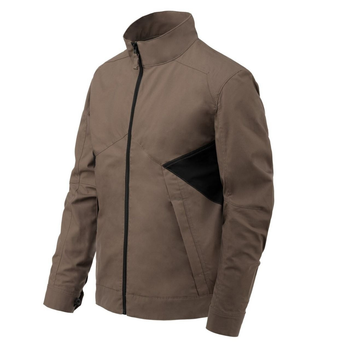 Куртка тактическая мужская GREYMAN jacket Helikon-Tex Earth brown/Black (Коричнево-черный) XL-Regular
