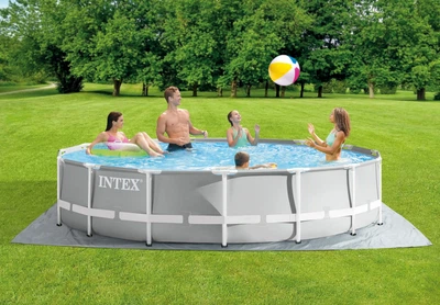 Каркасний басейн Intex 457 х 107 см (26724) з тентом