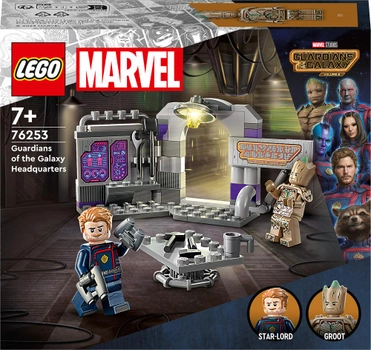 Zestaw klocków LEGO Marvel Super Heroes Kwatera Strażników Galaktyki 122 elementy (76253)