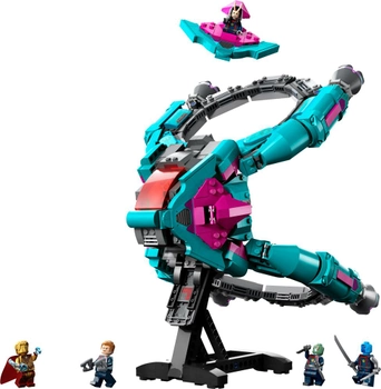 Zestaw klocków LEGO Marvel Super Heroes Nowy statek Strażników 378 elementów (76255)