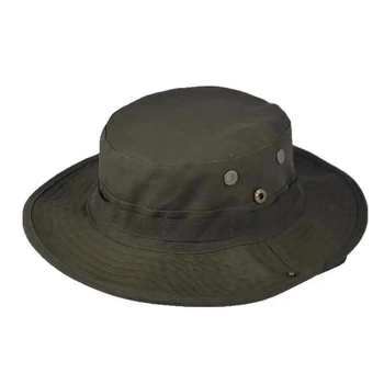 Панама защитная шляпа тактическая для ЗСУ, охоты, рибалки Олива Зеленый