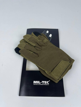Тактичні рукавички Mil-Tec Combat Touch олива M