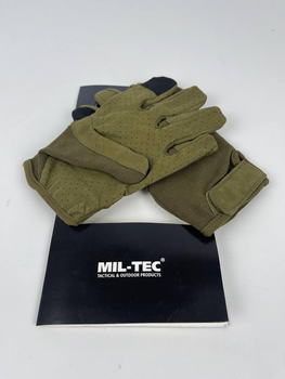 Тактичні рукавички Mil-Tec Combat Touch олива XL