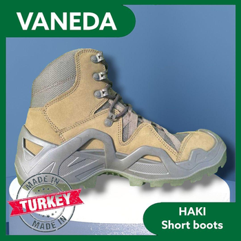Короткі тактичні літні черевики VANEDA Ванеда Олива 40