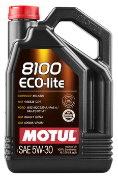 Олива Motul 8100 Eco-Lite SAE 5W30 4Л