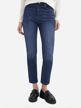 Джинсы Slim Fit женские Ivy Studio 372060780 36 Темно-синие (7488740074639)