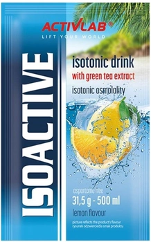 Napój izotoniczny ActivLab Isoactive 31.5 g Green Tea-Lemon (5907368827803)