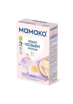 Каша МАМАКО молочна вівсяна на козячому молоці 1х200 г (88259)
