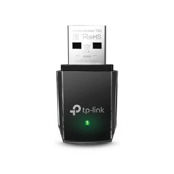 Сетевой беспроводной адаптер TP-Link Archer T3U USB/867 Мбит/с внешний Черный
