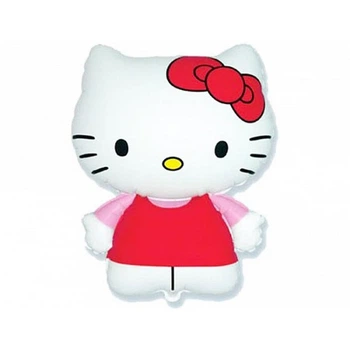 Фольгована кулька Flexmetal велика фігура Hello Kitty 67х49 см кольоровий 6849