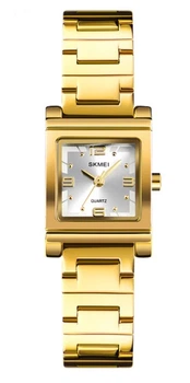 Женские золотые Skmei 1388 Gold Steel