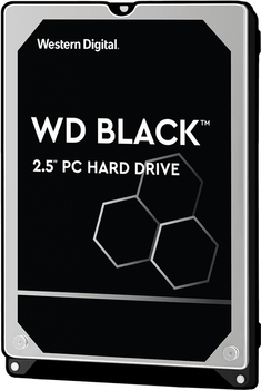 Жорсткий диск Western Digital Black 1TB 7200rpm 64MB WD10SPSX 2.5 SATA III