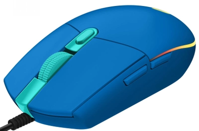 Logitech G102 Lightsync USB niebieski (910-005801)