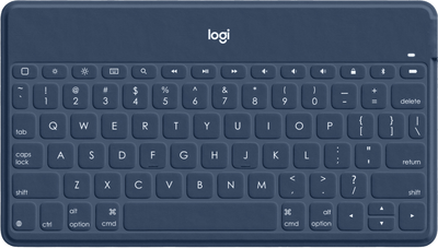 Klawiatura bezprzewodowa Logitech Keys-To-Go do iPhone'a iPada Apple TV Classic Blue (920-010060)