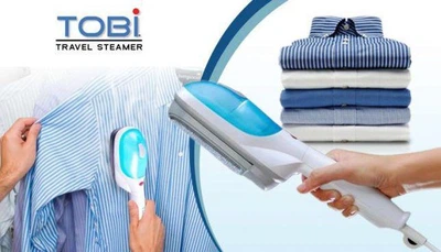 Відпарювач, ручна парова праска - щітка Tobi Travel Steamer 2078 (BCMX11563)