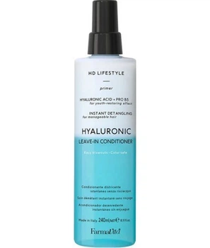 Увлажняющий та випрямляючий спрей кондиціонер Farmavita HD Life Style Hyaluronic 240 мл