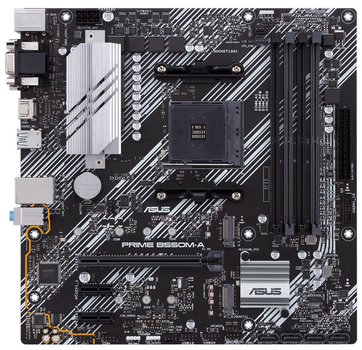 Материнська плата Asus Prime B550M-A (sAM4, AMD B550, PCI-Ex16)