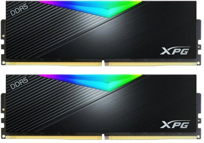 RAM ADATA DDR5-5200 32768MB PC5-41600 (zestaw 2x16384) XPG Lancer RGB (AX5U5200C3816G-DCLARBK)