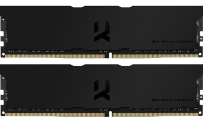 RAM Goodram DDR4-3600 16384MB PC4-28800 (zestaw 2x8192) IRDM Pro Deep Black (IRP-K3600D4V64L18S/16GDC)