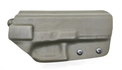 Кобура поясная Glock 17, 22, 31 с клипсой кайдекс, хаки