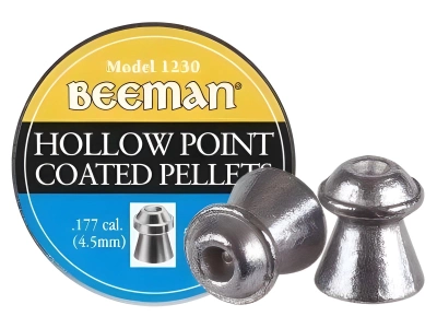 Пули Beeman Hollow Point 4.5мм, 0.47г, 250 шт/пчк