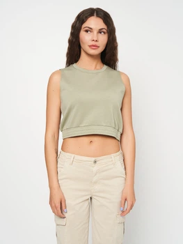 Топ жіночий Outhorn Tshirt F437 OTHSS23TTSHF437-47S L Зелений (5904698154272)
