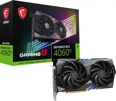 Видеокарта MSI GeForce RTX4060Ti 8Gb GAMING X (RTX 4060 Ti GAMING X 8G)
