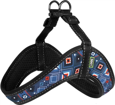 Шлея Hi Dog Comfort охват грудной клетки 28-34 см XXS Aztec (2100102826015)
