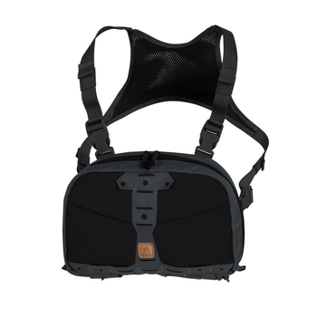 Нагрудная сумка Chest pack numbat® Helikon-Tex Black/Shadow grey (Черно-серый)