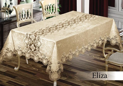 Скатерть Велюр Maison Royale 160x300 Eliza Cappucino