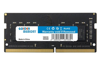 Оперативна пам'ять Golden Memory SO-DIMM DDR4 16Gb 2666 MHz (GM26S19S6/16)