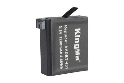 Аккумулятор Kingma GoPro AHDBT-401 (1200 mAh) для HERO4 (Premium Quality)