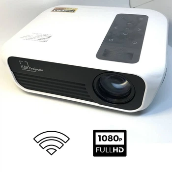Проектор FullHD XPRO PANOPLUS MMX з WiFi функцією Screen Mirroring (4500 lumen) та потужними динаміками Genius Dolby + Доставка (144758266_01)