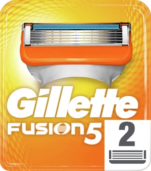 Набір змінних картриджів для гоління Gillette Fusion5 2 шт (7702018877478)