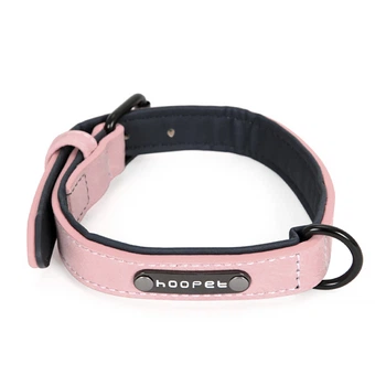 Нашийник двошаровий для собак Hoopet W033 L Pink