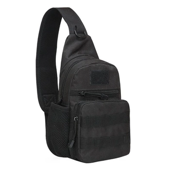Рюкзак тактический на одно плечо AOKALI Outdoor A14 20L Black