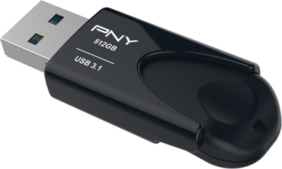 Pendrive PNY Attache 4 512 GB USB 3.1 czarny (FD512ATT431KK-EF)