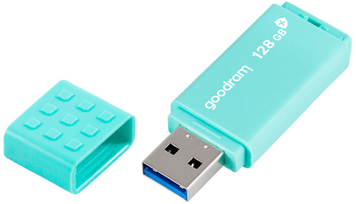 Pendrive Goodram UME3 Care 128 GB USB 3.0 Zielony (UME3-1280CRR11)