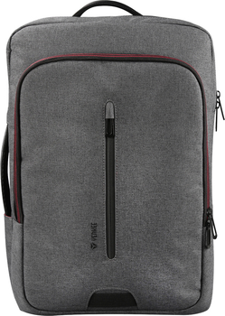 Рюкзак трансформер для ноутбука YENKEE 12L 15.6" TARMAC 3in1 Convertible YBB 1522GY Grey (YBB 1522GY)