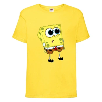 Футболка дитяча Спанч Боб 25 (Sponge Bob) жовта 104 см