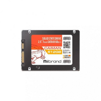 Mibrand Caiman 512GB (MI2.5SSD/CA512GBST)
